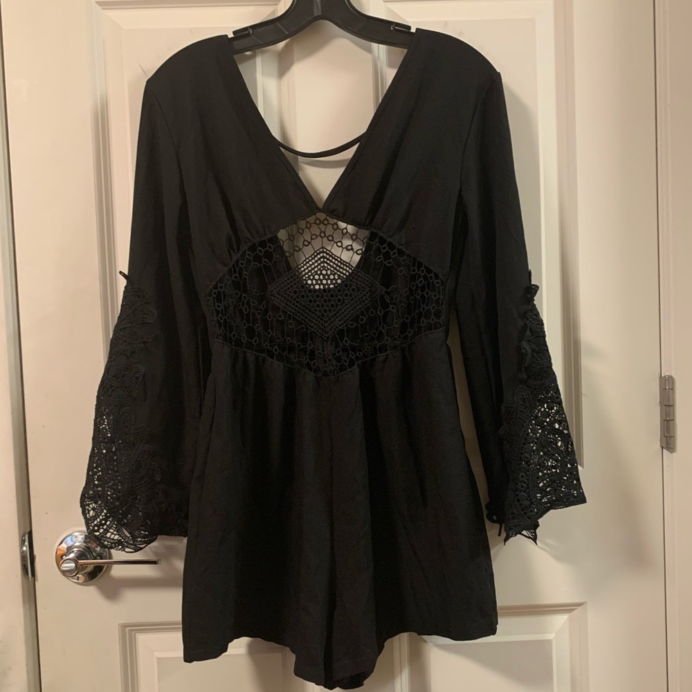Lace Romper